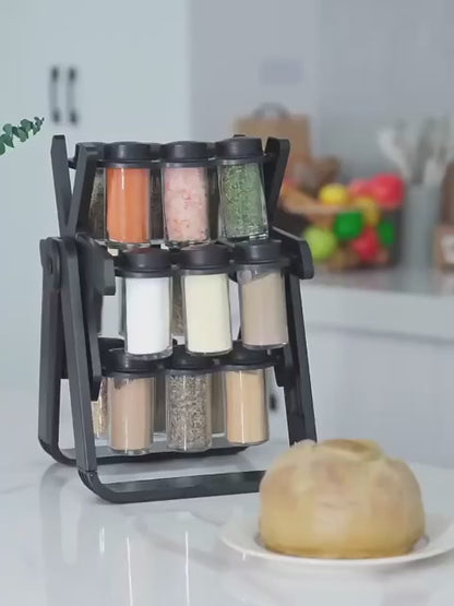 kitchen spice's rotating rack